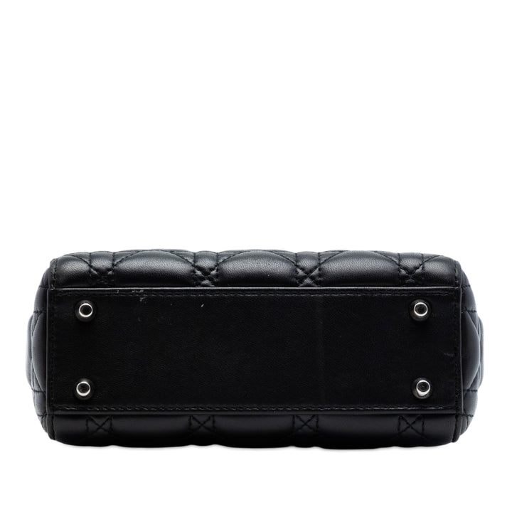Dior Mini Cuir d’agneau Cannage Lady Dior