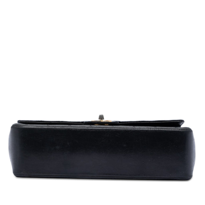 Chanel Medium CC Matelassé Cuir d’agneau Bijoux Chain Double rabat