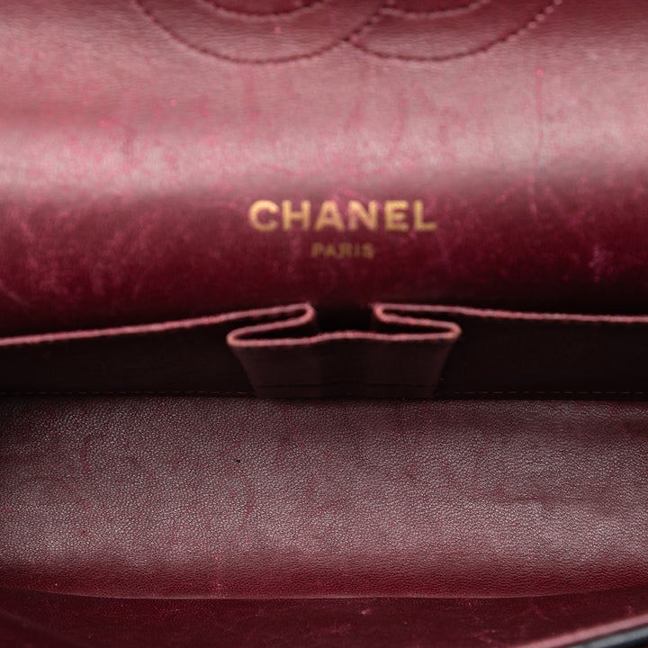 Chanel Medium CC Matelassé Cuir d’agneau Bijoux Chain Double rabat