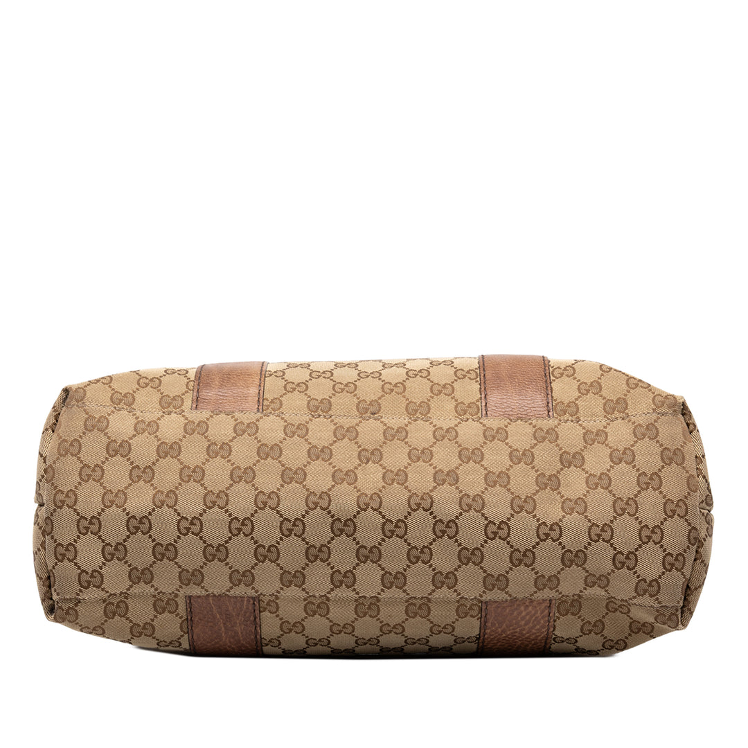 Gucci Cabas GG Bamboo Libeccio Moyen Beige – vue 3 – GABY PARIS