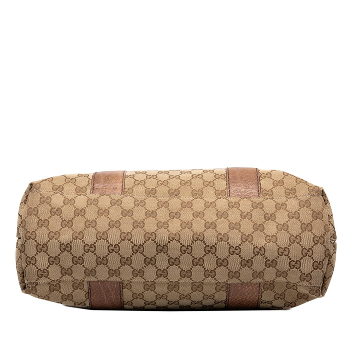 Gucci Cabas GG Bamboo Libeccio Moyen Beige – vue 3 – GABY PARIS