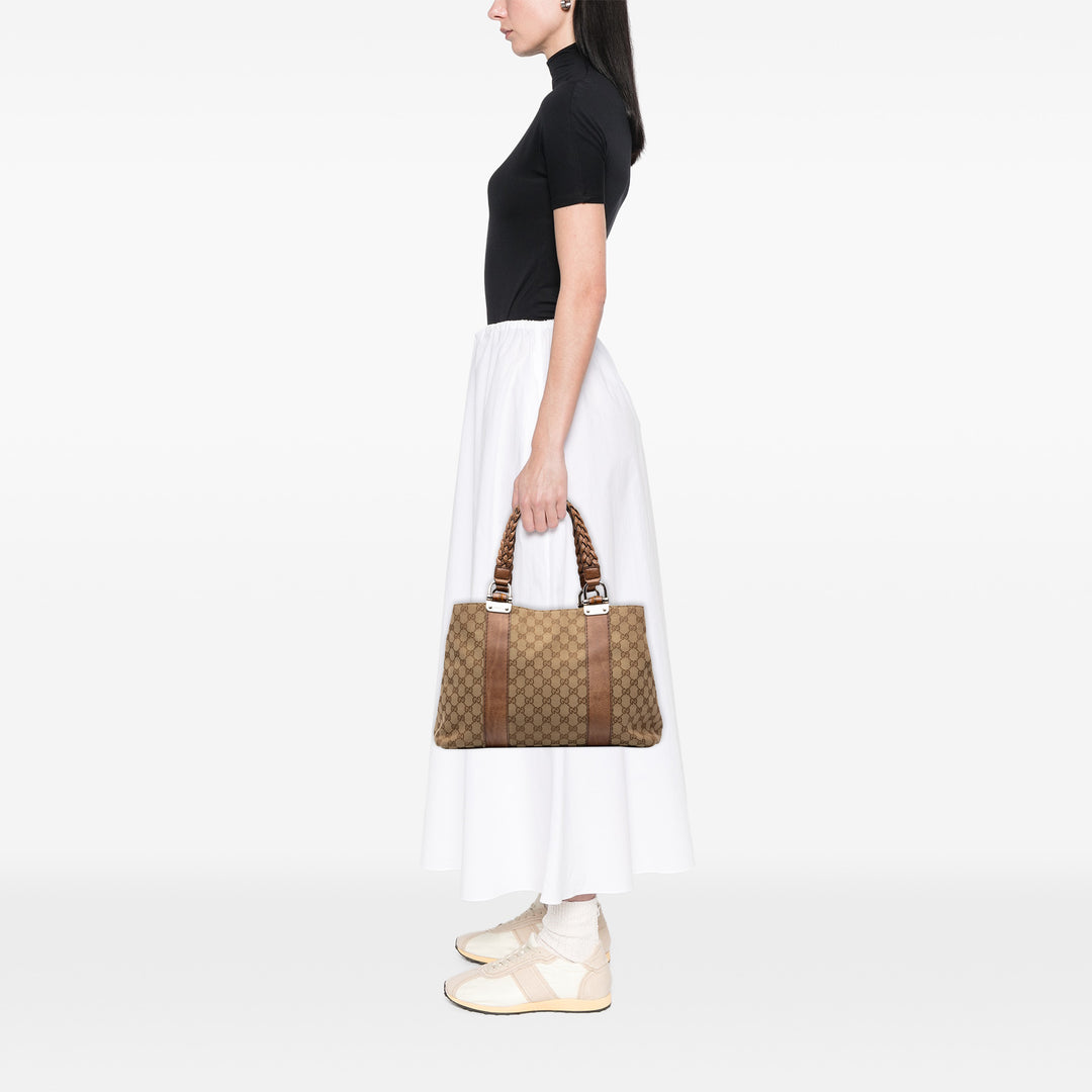 Gucci Cabas GG Bamboo Libeccio Moyen Beige – vue 6 – GABY PARIS