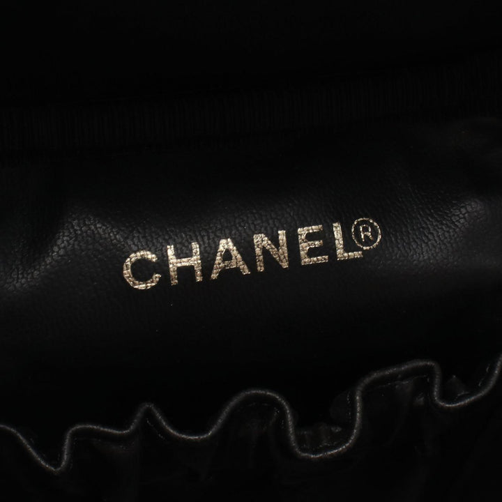 CC Caviar Vanity Case Black - Gaby Paris