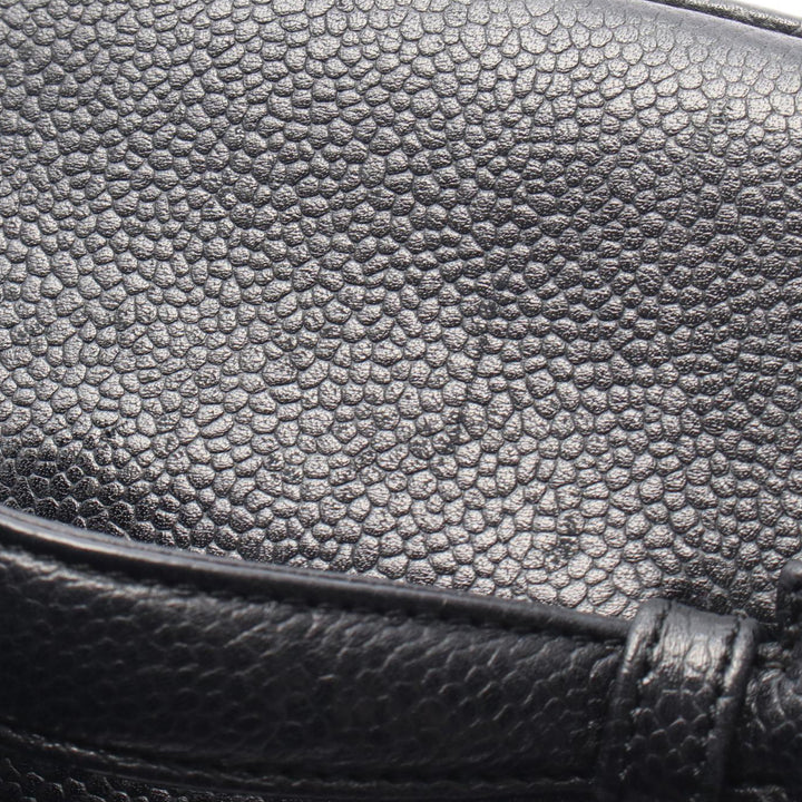 CC Caviar Vanity Case Black - Gaby Paris