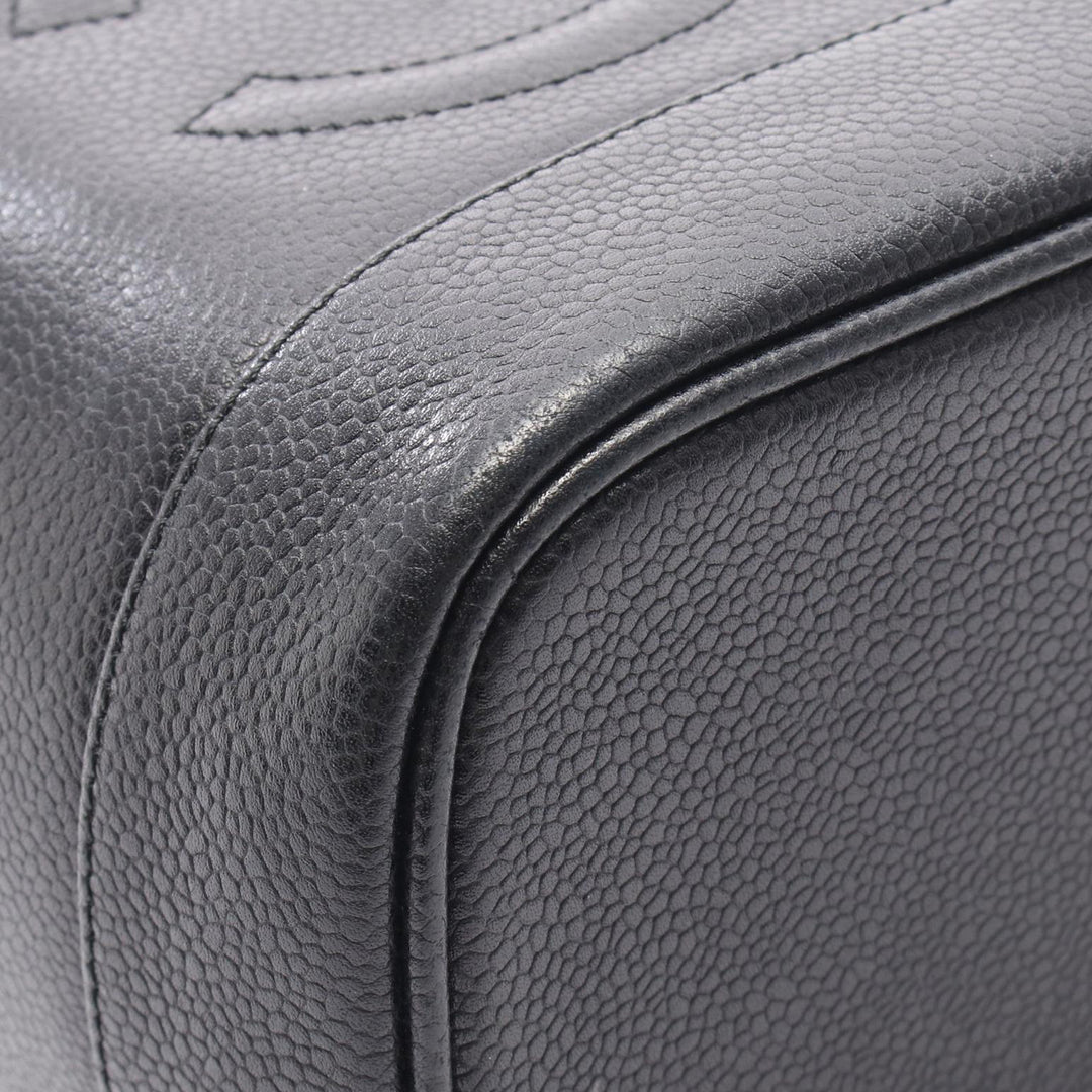 CC Caviar Vanity Case Black - Gaby Paris