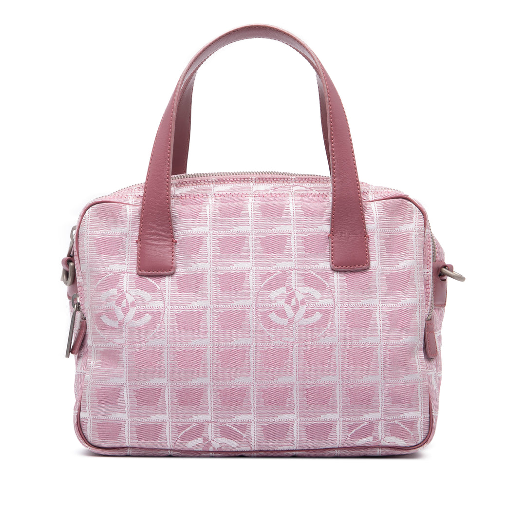 Chanel New Travel Line Nylon Sac cartable Rose – GABY PARIS Authentique