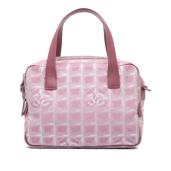 Chanel New Travel Line Nylon Sac cartable Rose – GABY PARIS Authentique