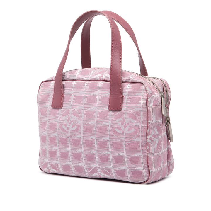 Chanel New Travel Line Nylon Sac cartable Rose – GABY PARIS Authentique
