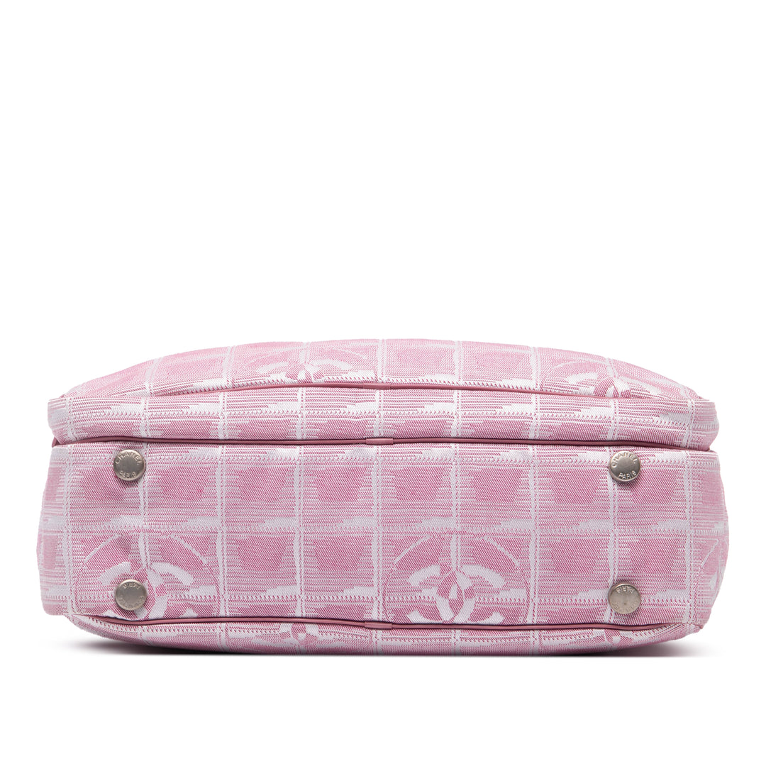 Chanel New Travel Line Nylon Sac cartable Rose – GABY PARIS Authentique
