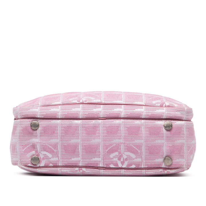 Chanel New Travel Line Nylon Sac cartable Rose – GABY PARIS Authentique