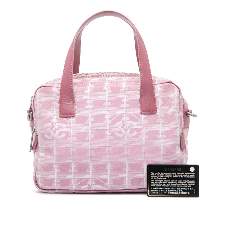 Chanel New Travel Line Nylon Sac cartable Rose – GABY PARIS Authentique