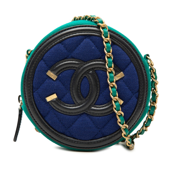 Tricolore Jersey CC Filigree Rond Sac Bleu