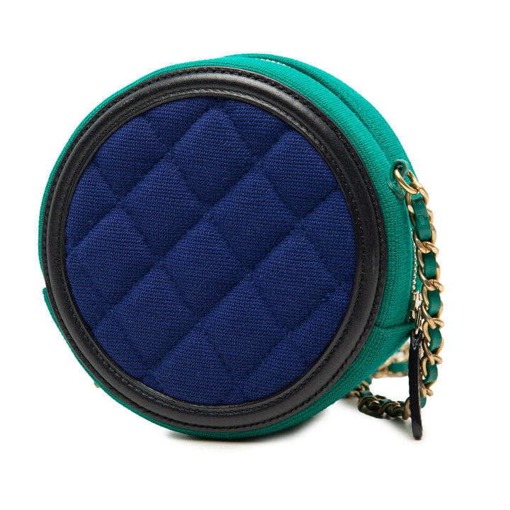 Tricolore Jersey CC Filigree Rond Sac Bleu