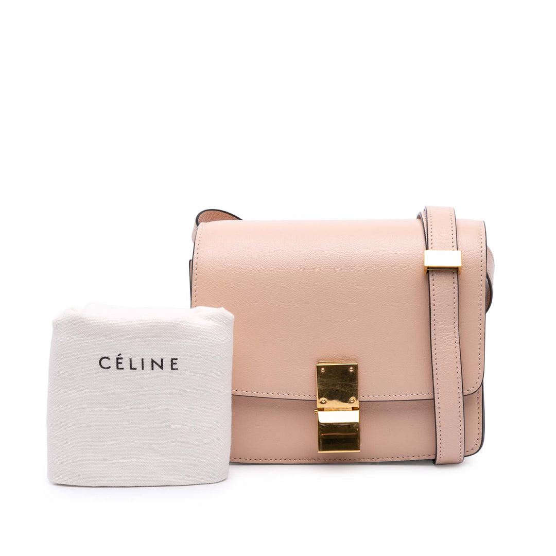 Celine Small Liege Cuir de veau Classic Boîte – GABY PARIS Authentique