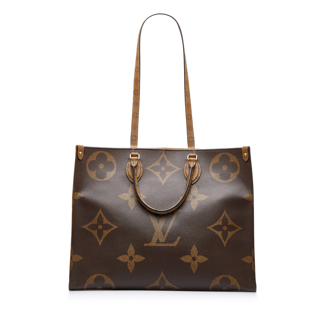 Monogram Reverse Giant OnTheGo GM Brown - Gaby Paris