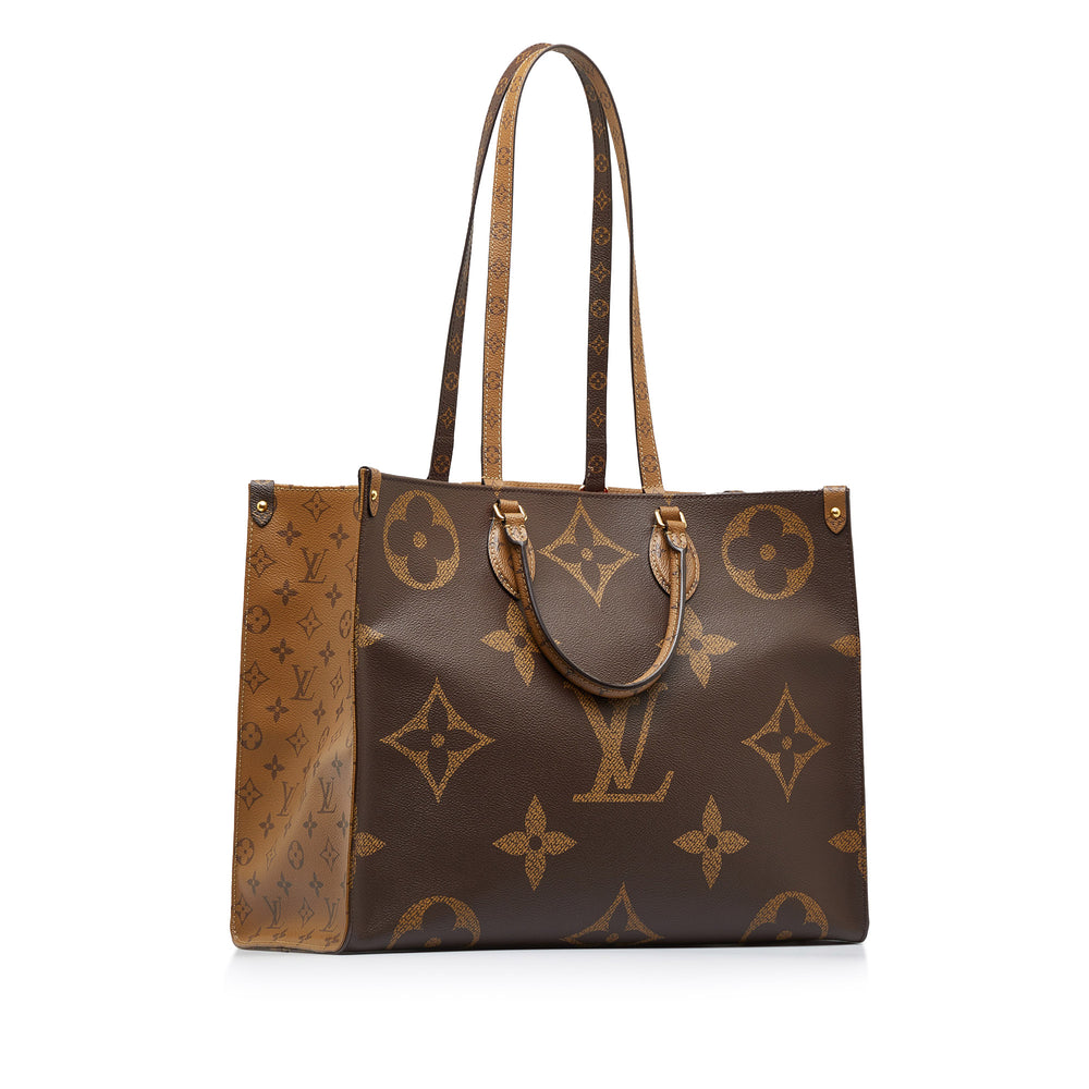 Monogram Reverse Giant OnTheGo GM Brown - Gaby Paris