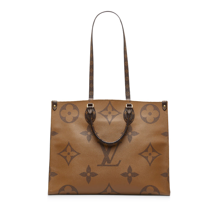 Monogram Reverse Giant OnTheGo GM Brown - Gaby Paris