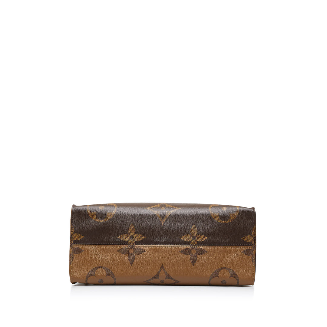 Monogram Reverse Giant OnTheGo GM Brown - Gaby Paris