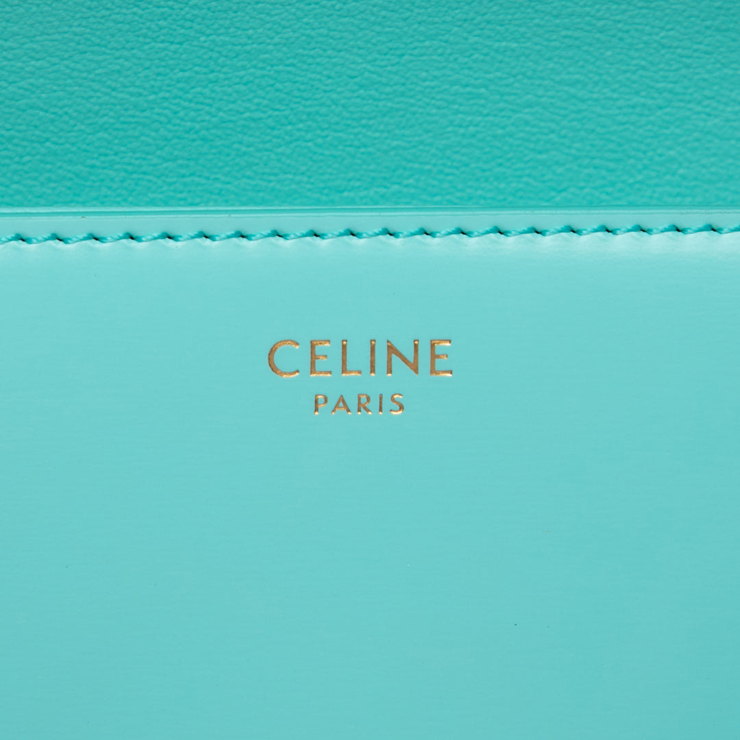 Celine brillant Cuir de veau Claude Sac bandoulière