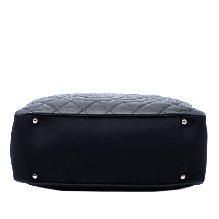 Chanel Paris Venice Matelassé Lido Sac Cuir d'agneau Bleu