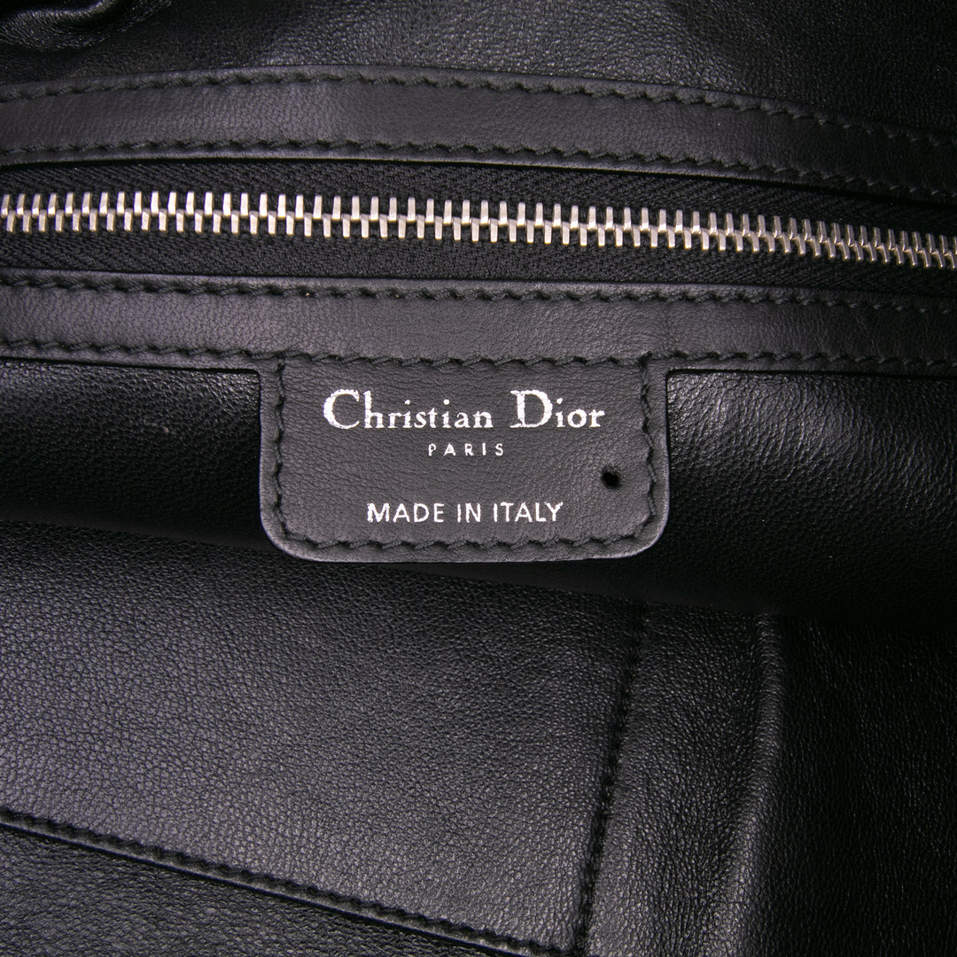 Dior Large Cuir d’agneau Cannage Lady Dior Soft Shopping Cabas Noir – GABY PARIS Authentique