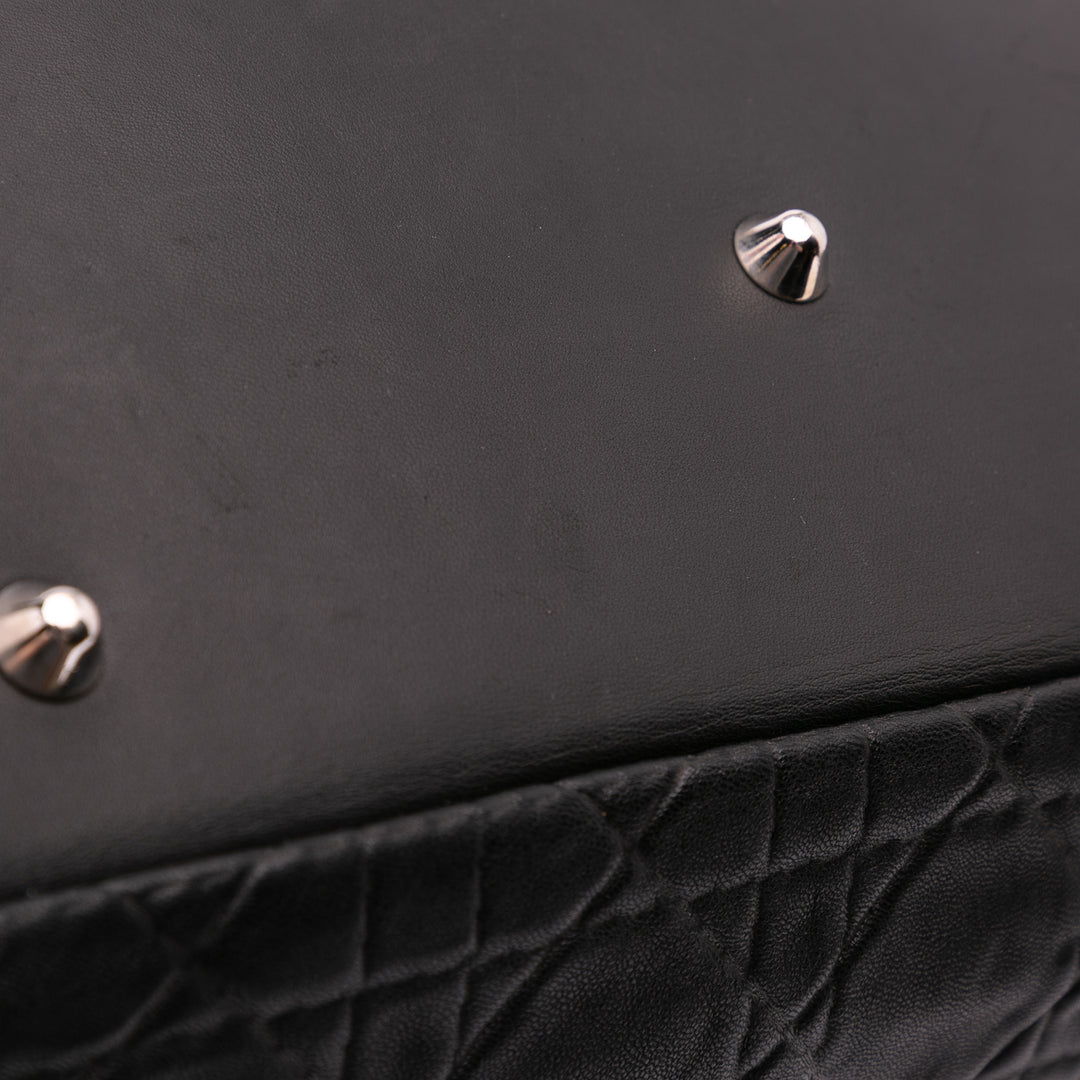 Dior Large Cuir d’agneau Cannage Lady Dior Soft Shopping Cabas Noir – GABY PARIS Authentique