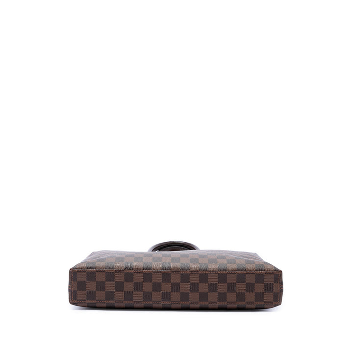 Louis Vuitton Porte Documents Jour Damier Ébène Marron