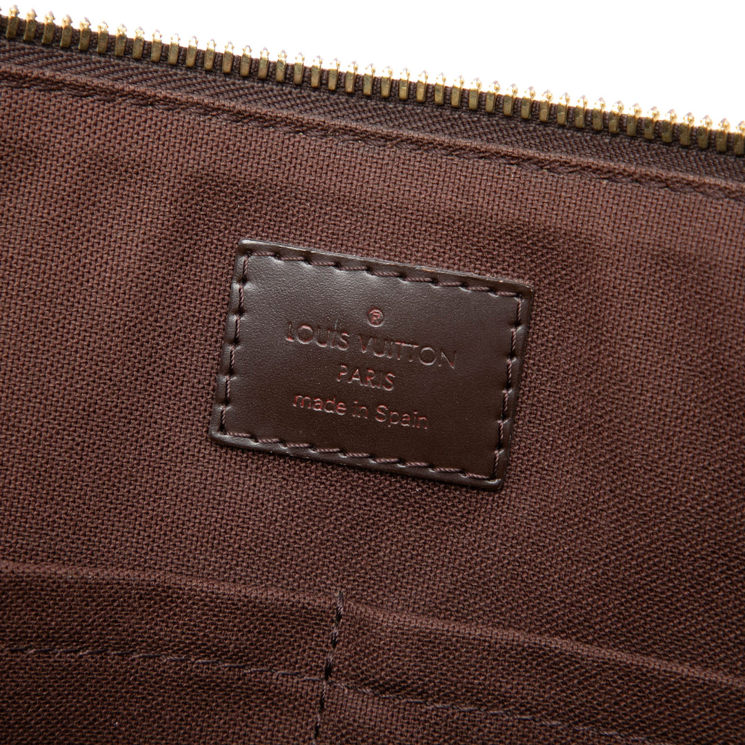 Louis Vuitton Porte Documents Jour Damier Ébène Marron