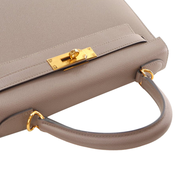 Epsom Kelly II Sellier 25 Brown - Gaby Paris