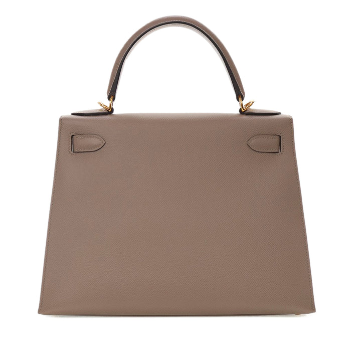Epsom Kelly II Sellier 25 Brown - Gaby Paris