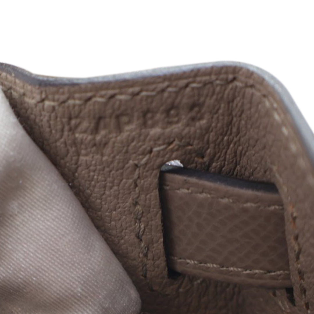 Epsom Kelly II Sellier 25 Brown - Gaby Paris