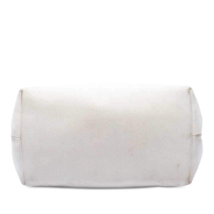 Logo Imprimé Horizontal Cabas Petit Marron