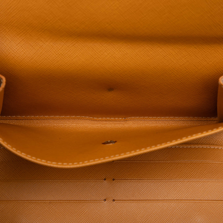 Louis Vuitton Monogram Mini Lin Porte Tresor International Portefeuille