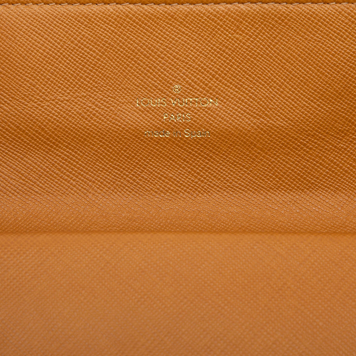 Louis Vuitton Monogram Mini Lin Porte Tresor International Portefeuille