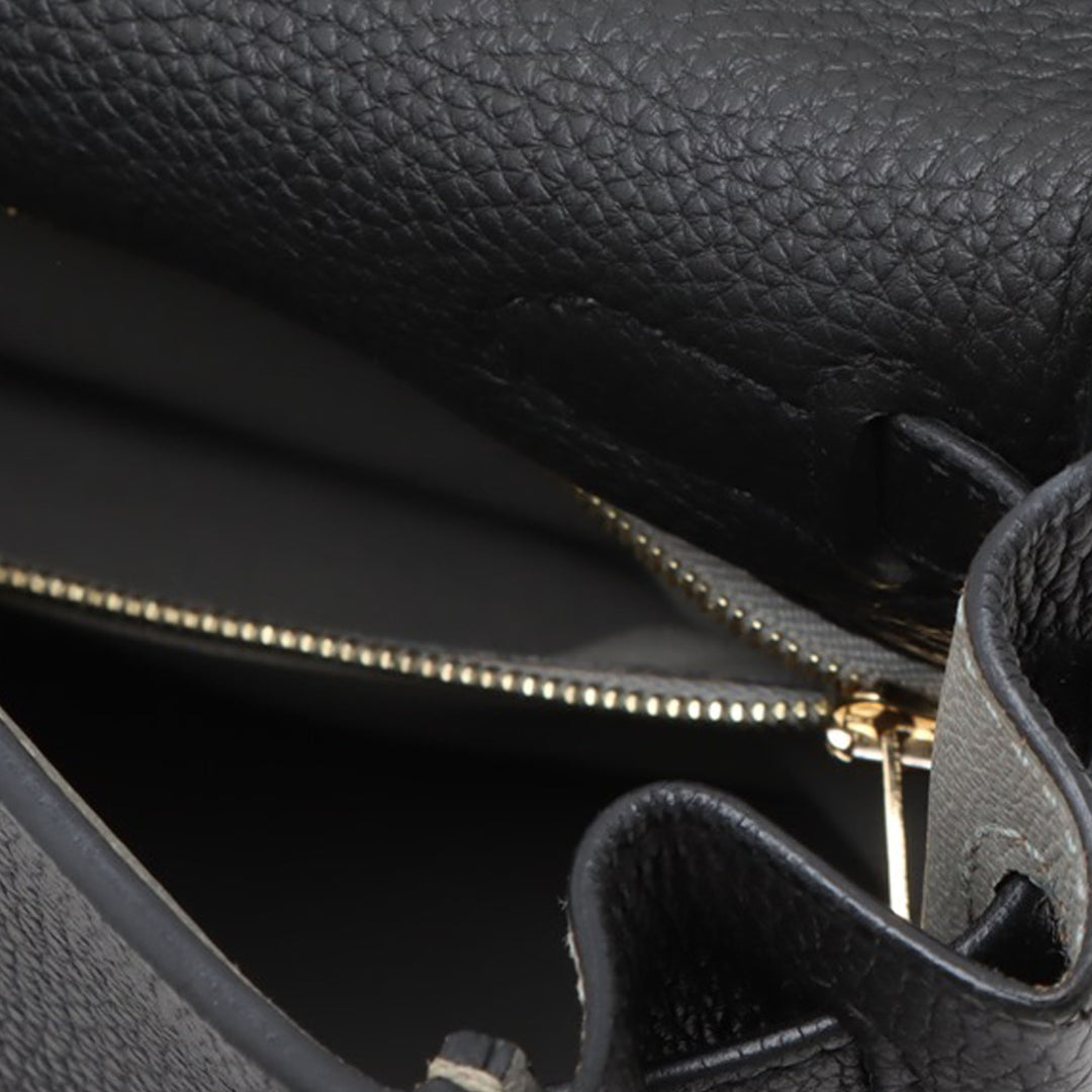 Hermès Special Order Clemence Verso Kelly II Retourne 28