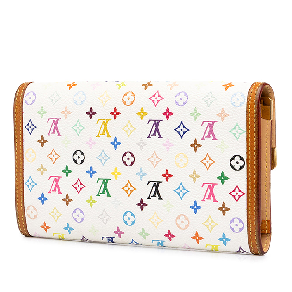Louis Vuitton Porte Tresor International Portefeuille Multi Monogram Multicolore Multicolore – vue 2 – GABY PARIS