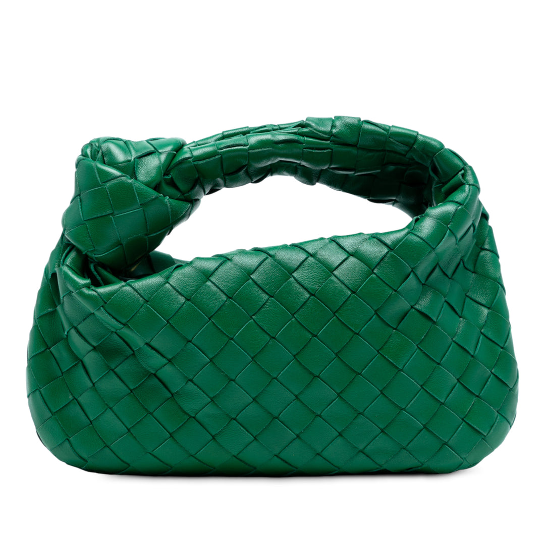 Bottega Veneta Mini Nappa Intrecciato Jodie Vert – GABY PARIS Authentique
