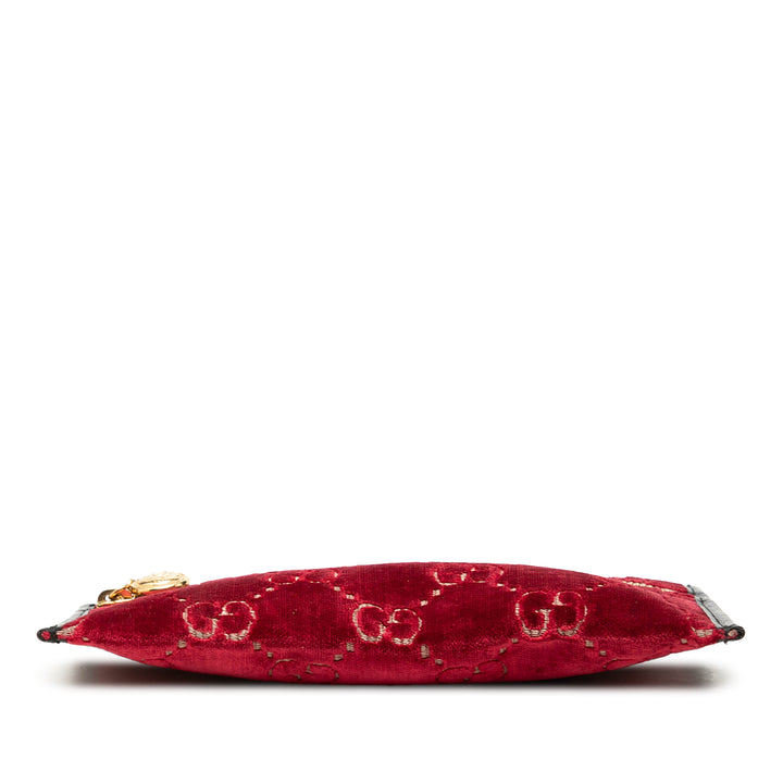 Gucci Pochette GG Rajah Rouge – vue 3 – GABY PARIS