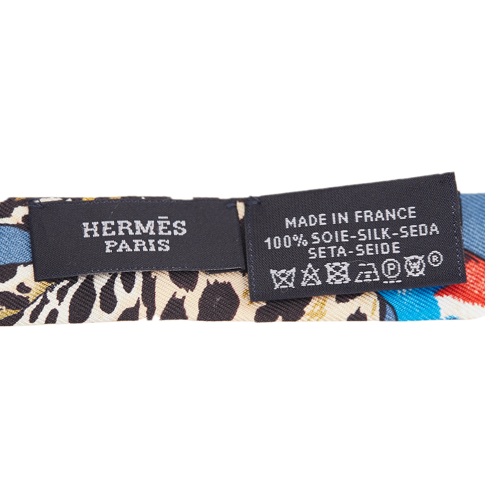 Hermès Jungle Love Love Doll Twilly Bleu – vue 2 – GABY PARIS