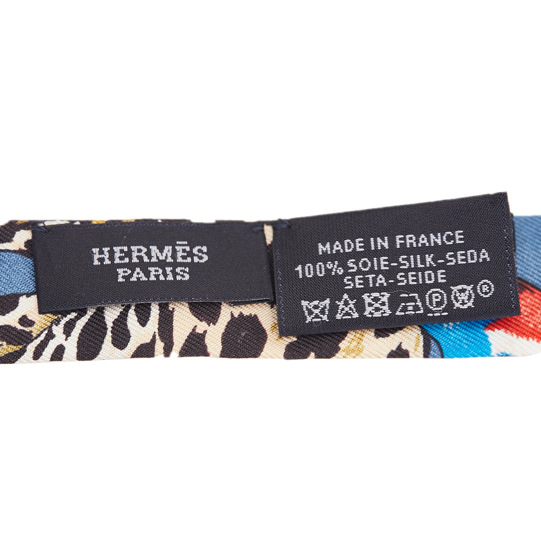 Hermès Jungle Love Love Doll Twilly Bleu – vue 2 – GABY PARIS