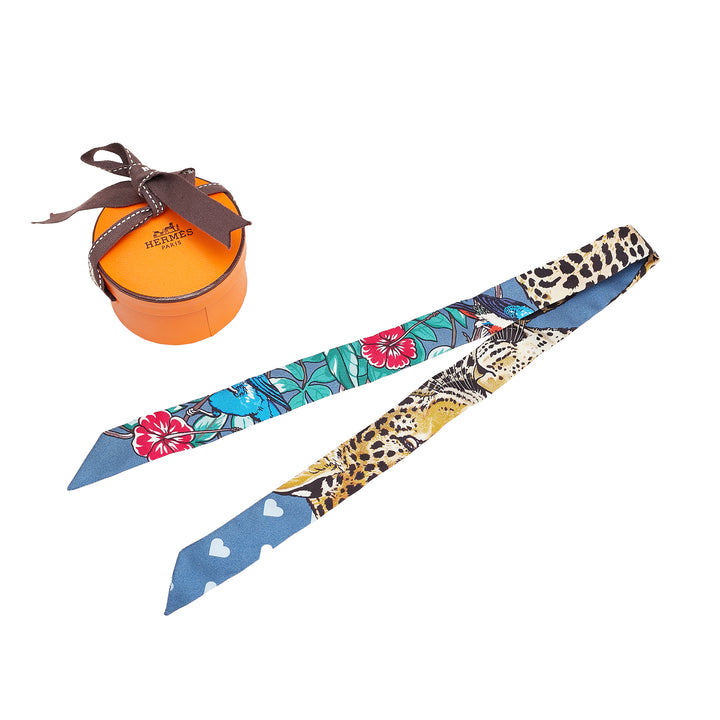 Hermès Jungle Love Love Doll Twilly Bleu – vue 5 – GABY PARIS