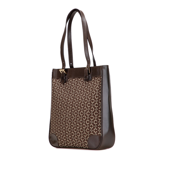 C Macadam Canvas Tote Brown - Gaby Paris