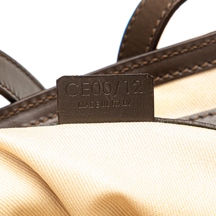 C Macadam Canvas Tote Brown - Gaby Paris