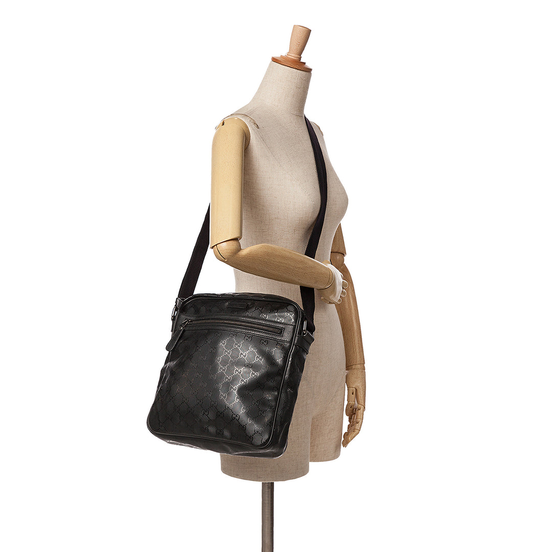 GG Imprime Crossbody Black - Gaby Paris