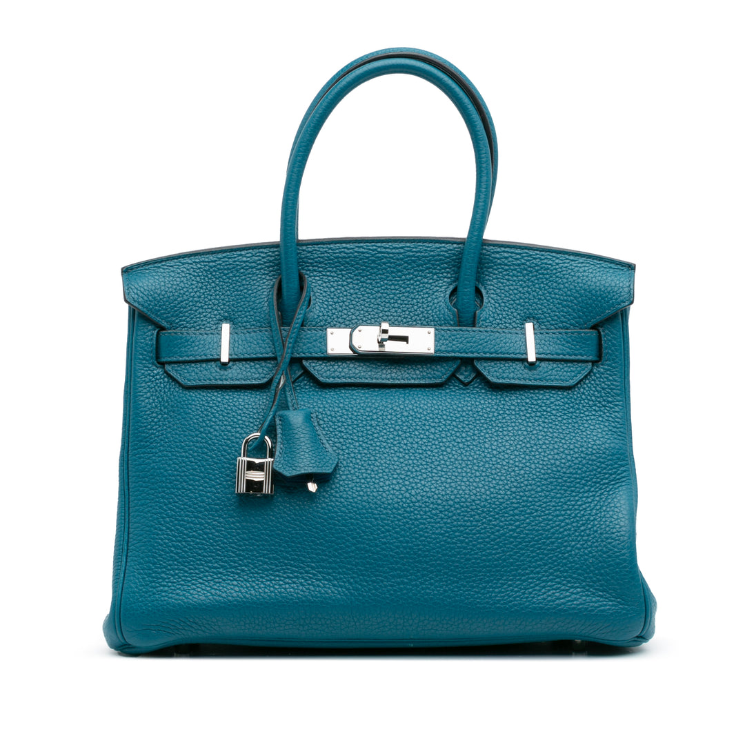 Hermès Togo Birkin Retourne 30 Bleu – GABY PARIS Authentique