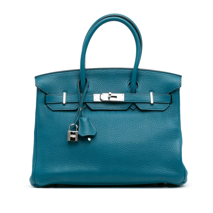 Hermès Togo Birkin Retourne 30 Bleu – GABY PARIS Authentique