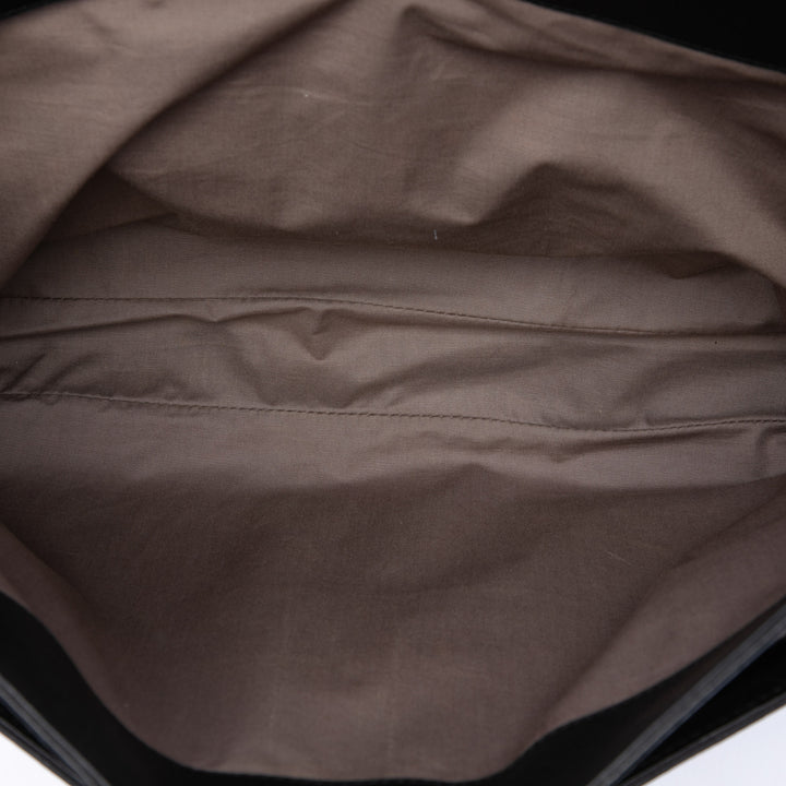 Intrecciato à finitions Business Sac nappa Noir
