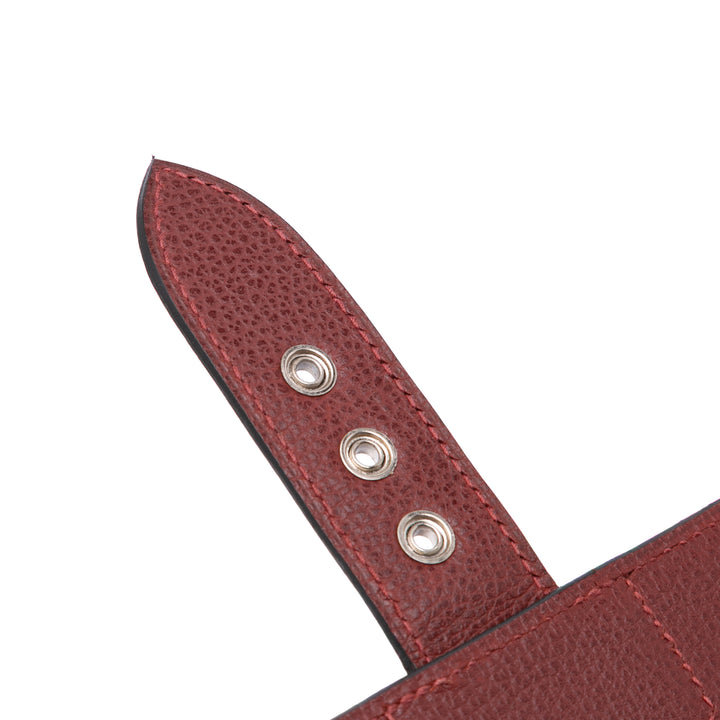 Hermès Togo Sac A Depeches 38 Rouge – GABY PARIS Authentique