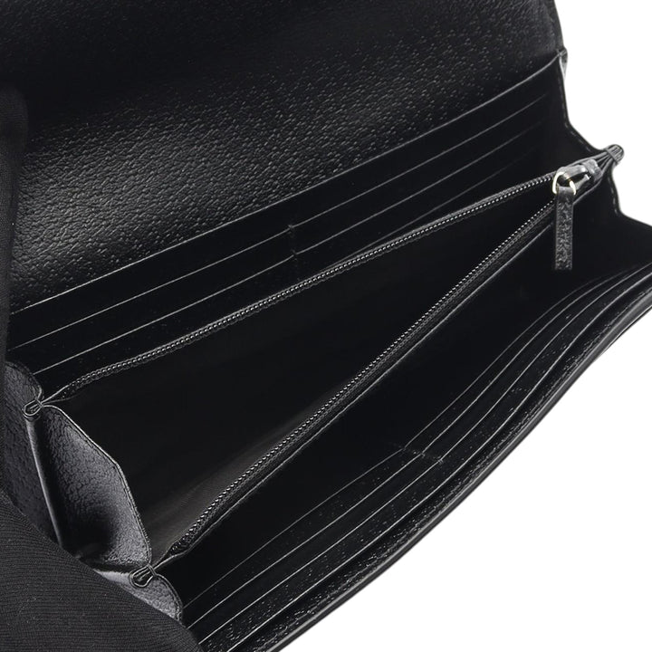Gucci Cuir Web Ophidia Portefeuille long