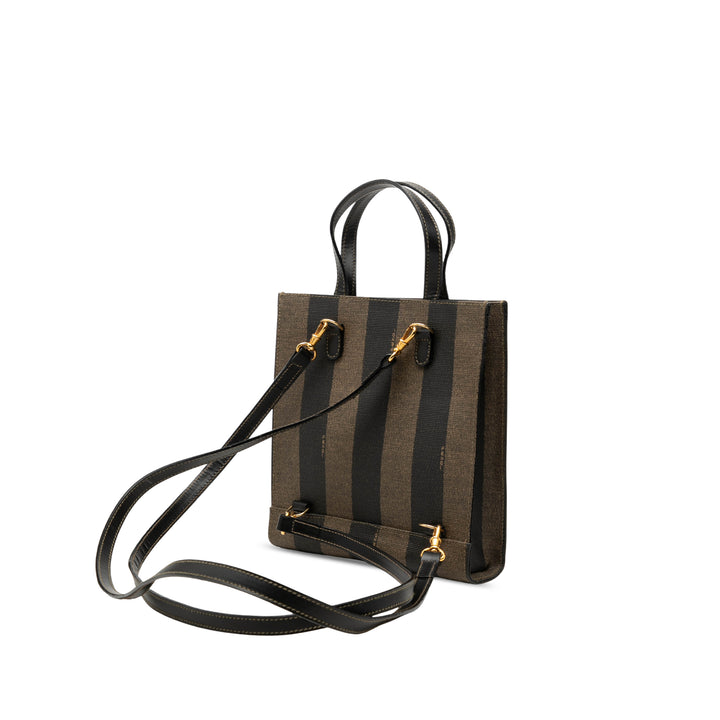 Fendi Pequin Sac à dos Mini Toile enduite